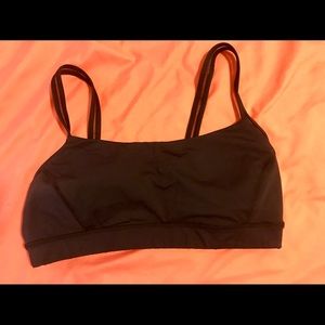 Lululemon black sport bra